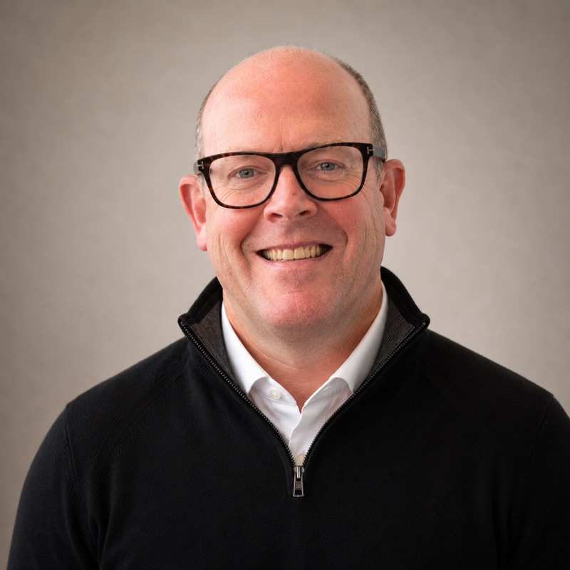 Portrait of Derren Powell, payments and fintech specialist